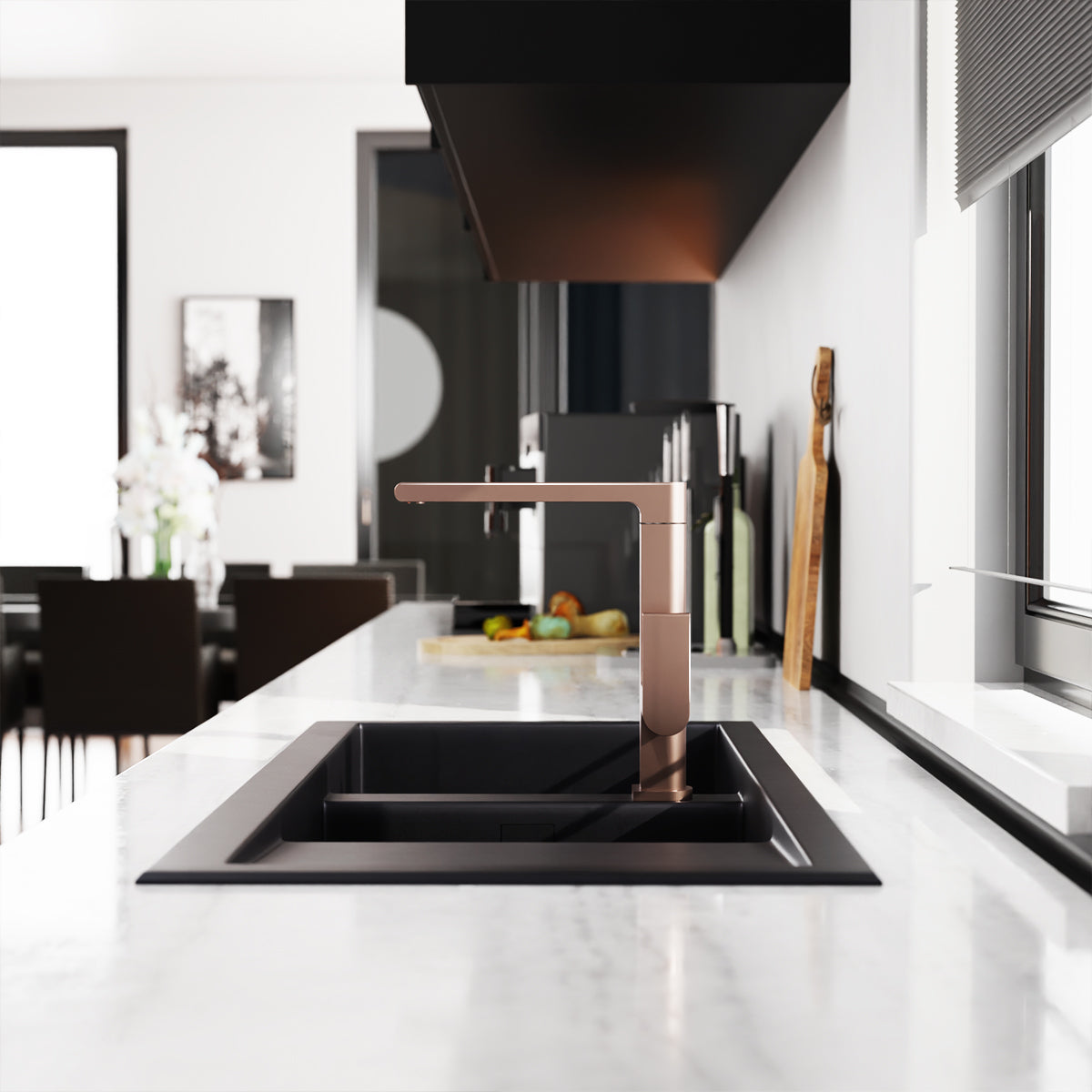 Bianca Kitchen Mixer Brushed Bronze