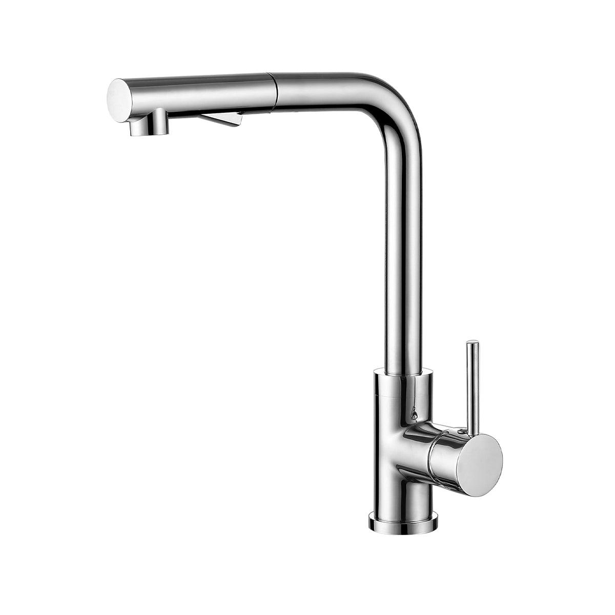 Pull Out Sink Mixer With Vegie Spray Function Chrome