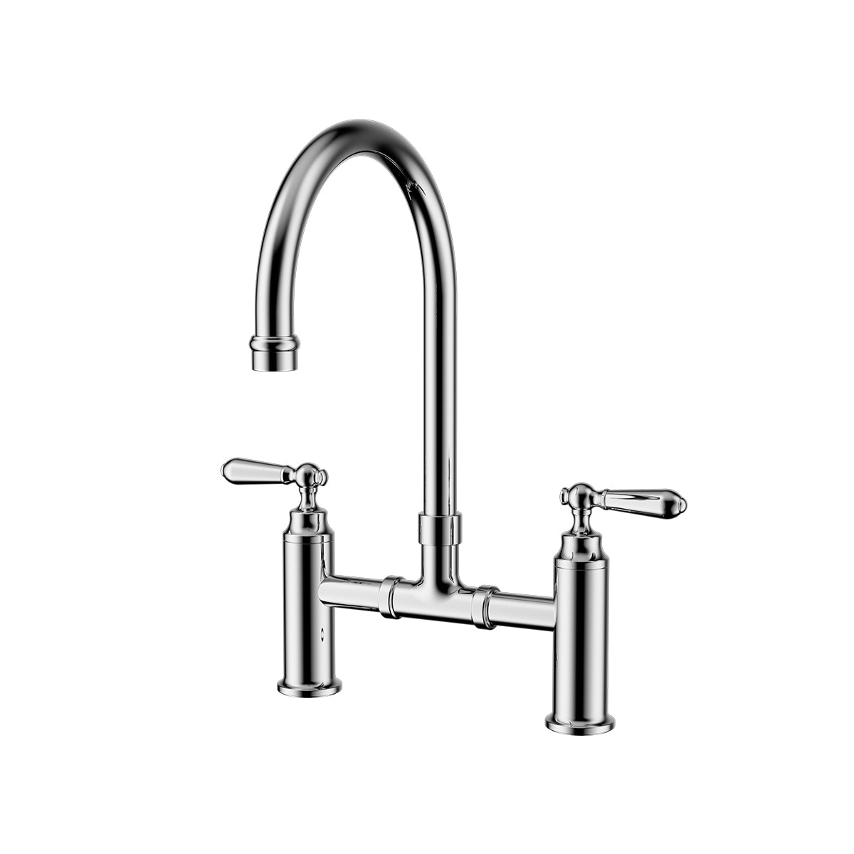 York Bridge Kitchen Set Chrome
