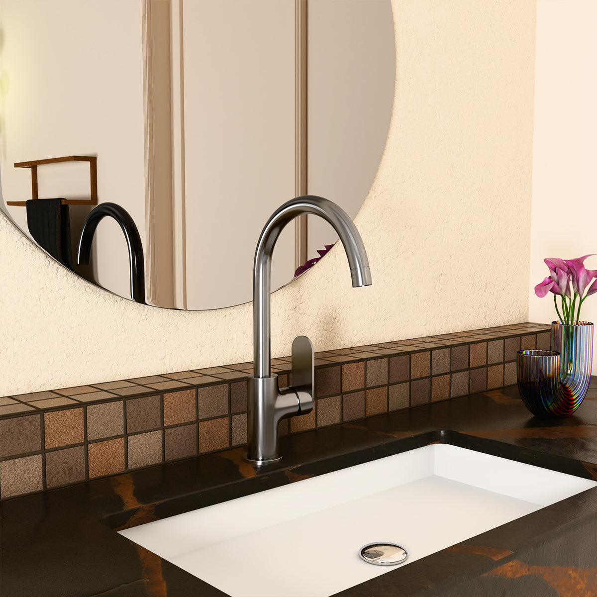 Ecco Kitchen Mixer Gun Metal