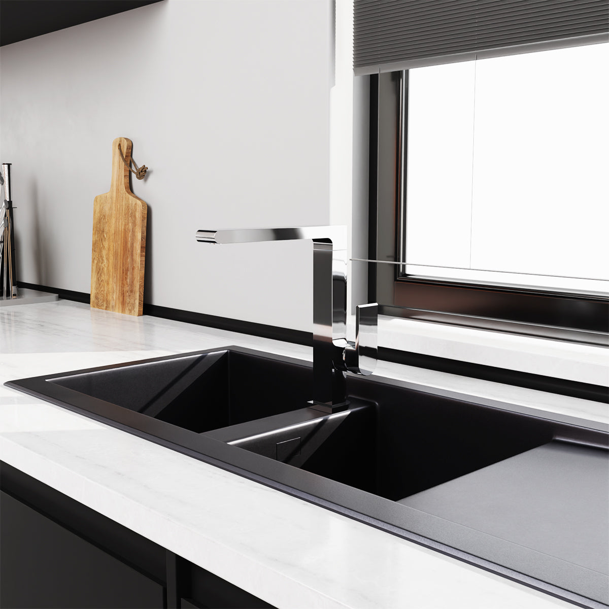 Bianca Kitchen Mixer Chrome