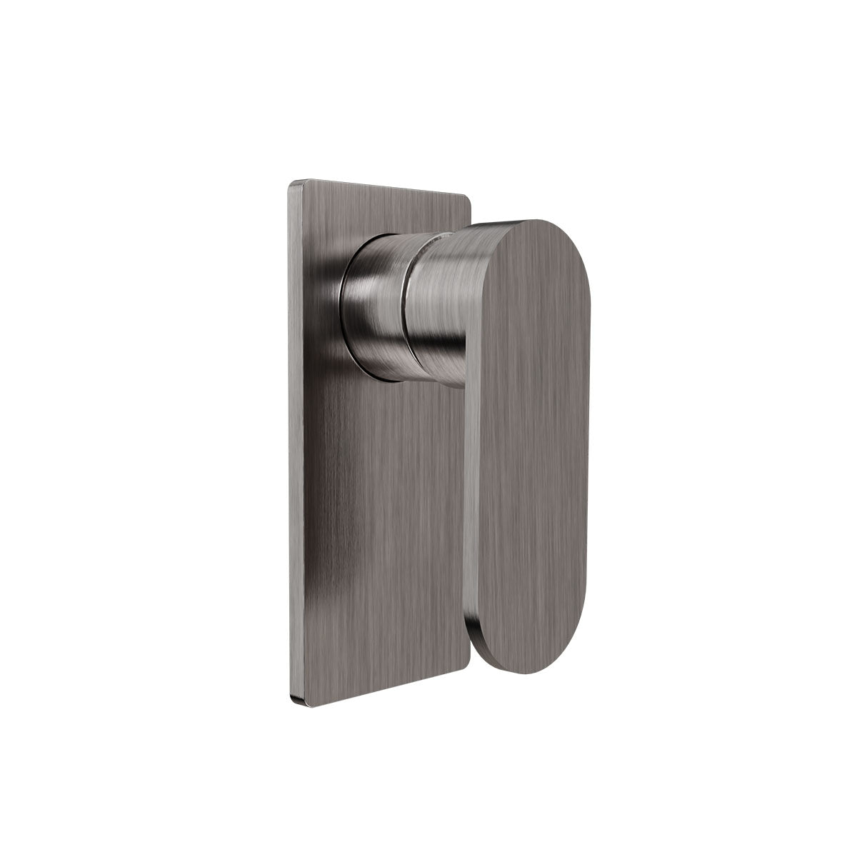 Ecco Wall Basin/Bath Mixer Separate Back Plate Gun Metal