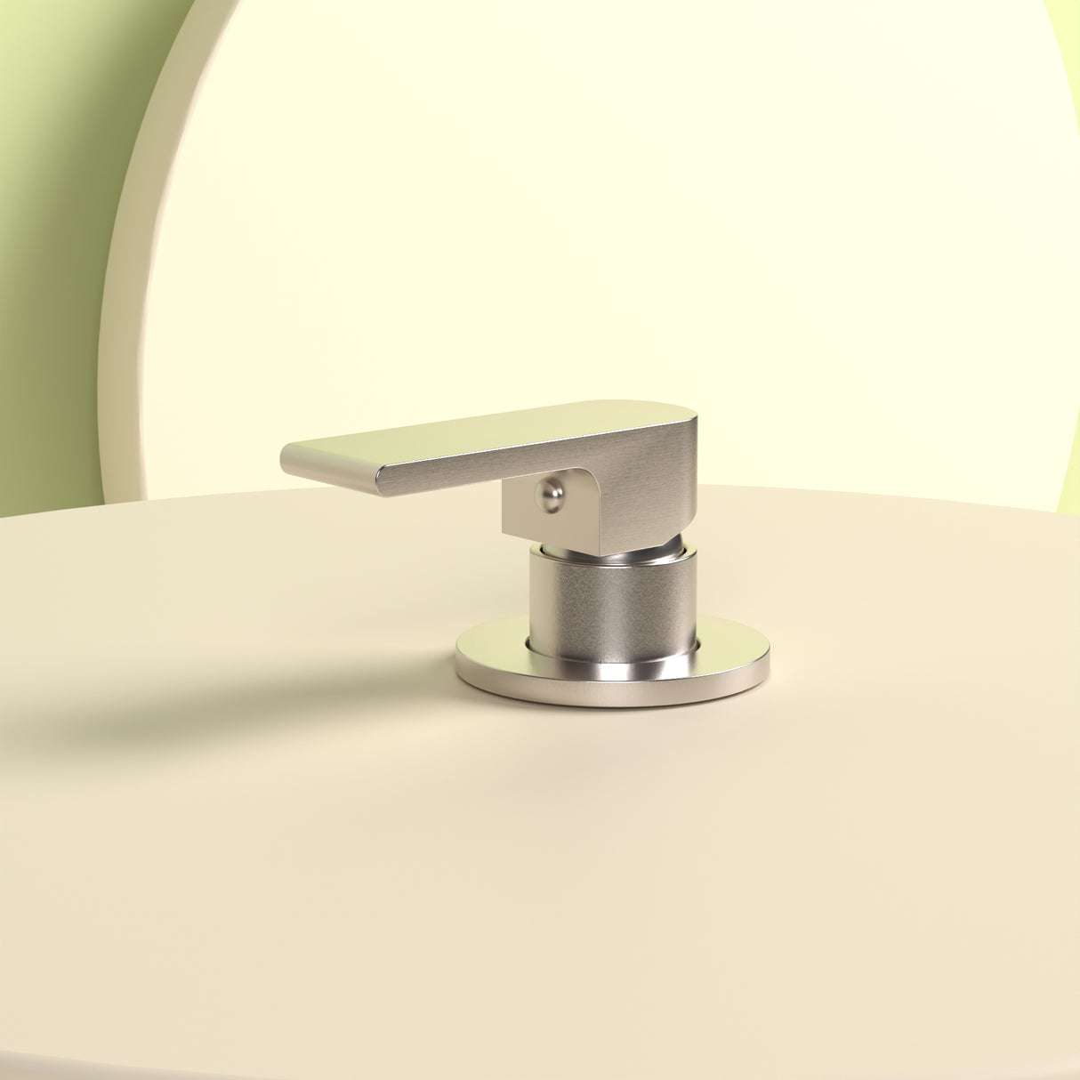 Bianca Shower Mixer 80mm Plate Brushed Nickel