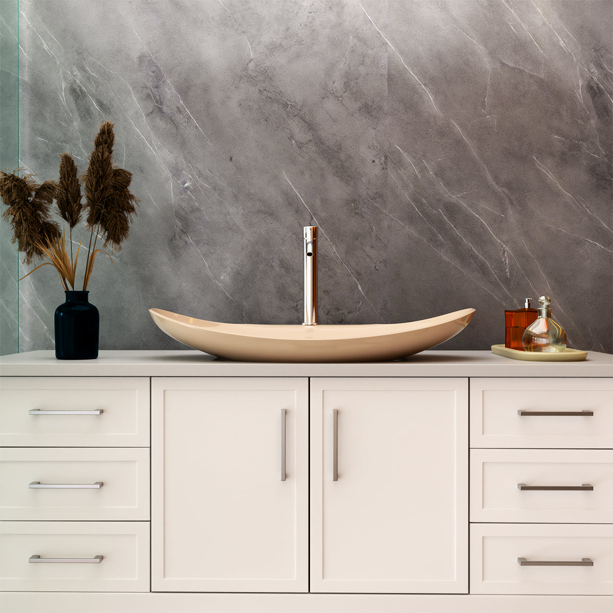 Mecca Mid Tall Basin Mixer Chrome