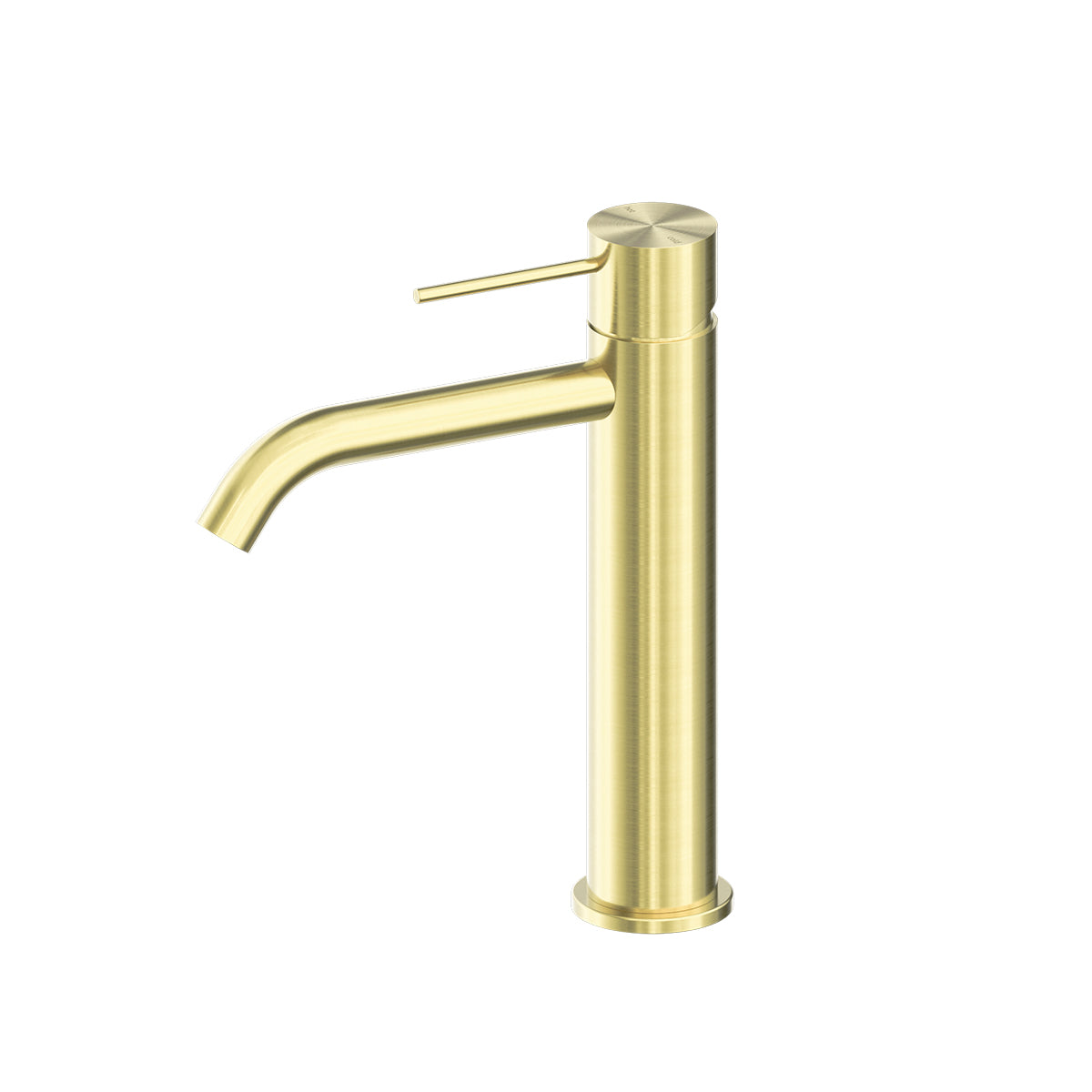 Mecca Mid Tall Basin Mixer Brushed Gold