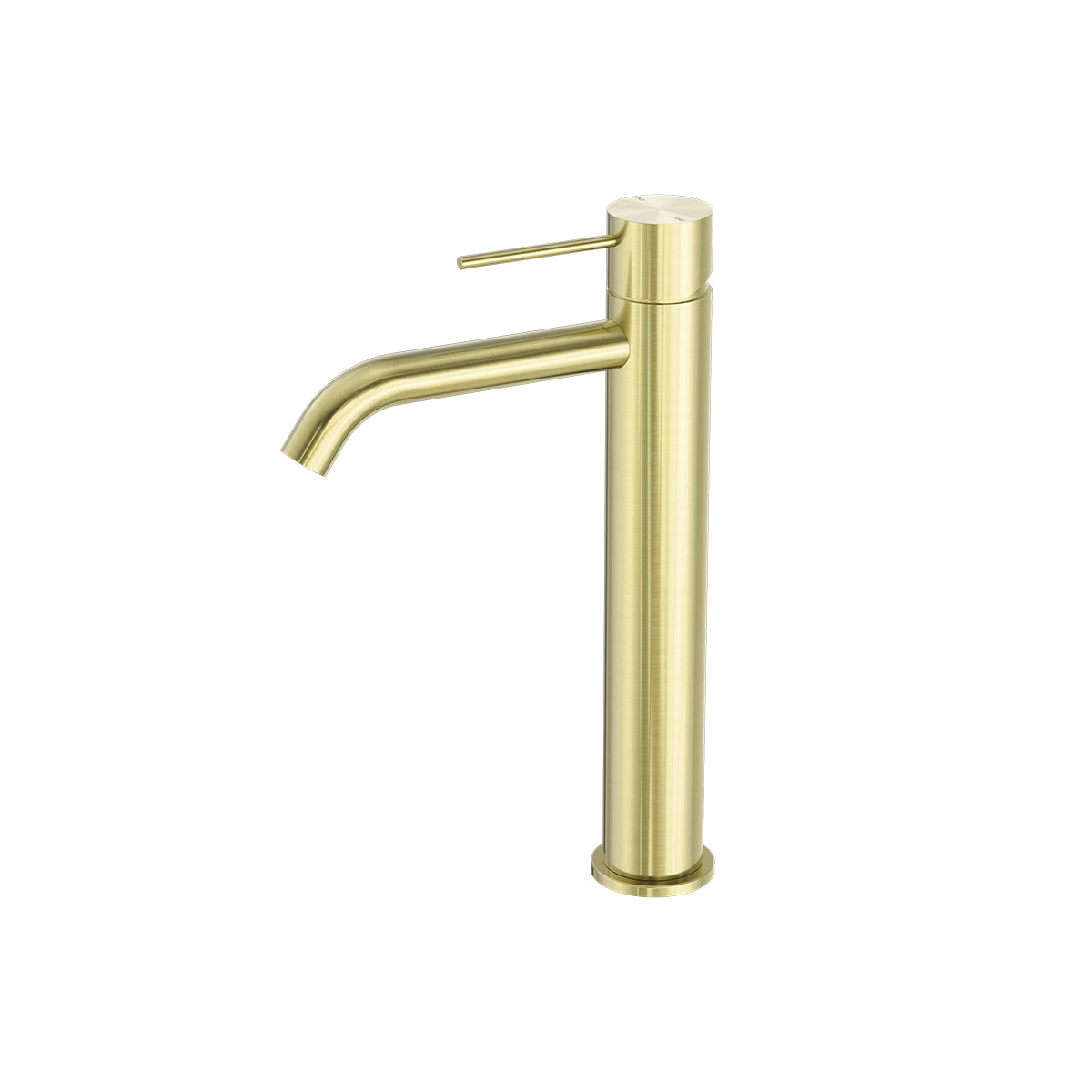 Mecca Tall Basin Mixer Brushed Gold