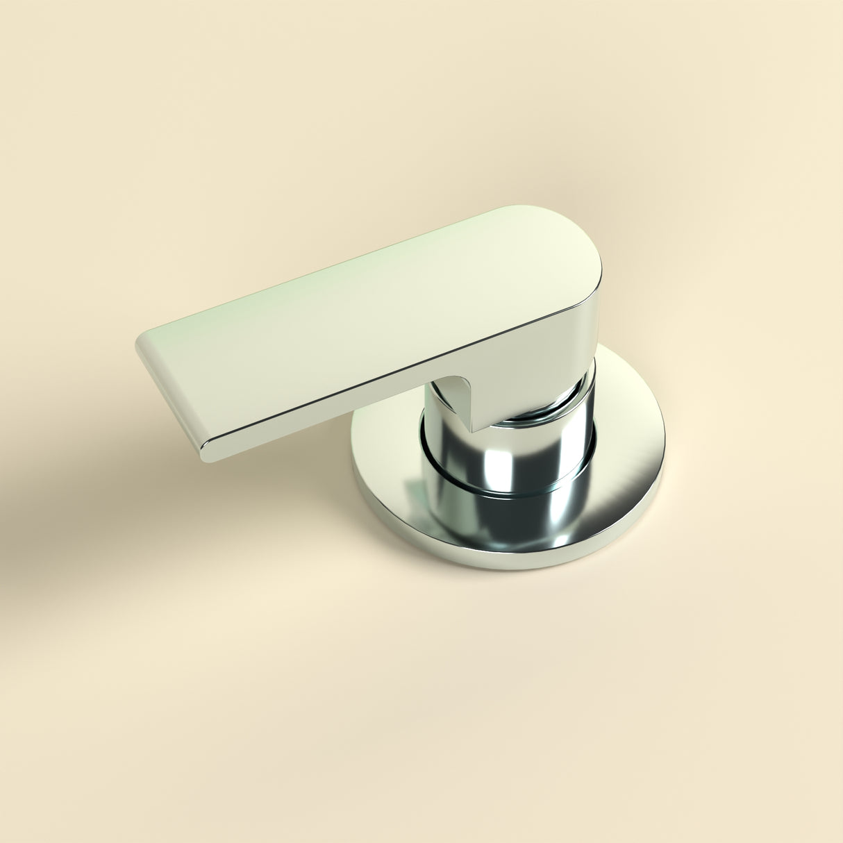 Bianca Shower Mixer 80mm Plate Chrome