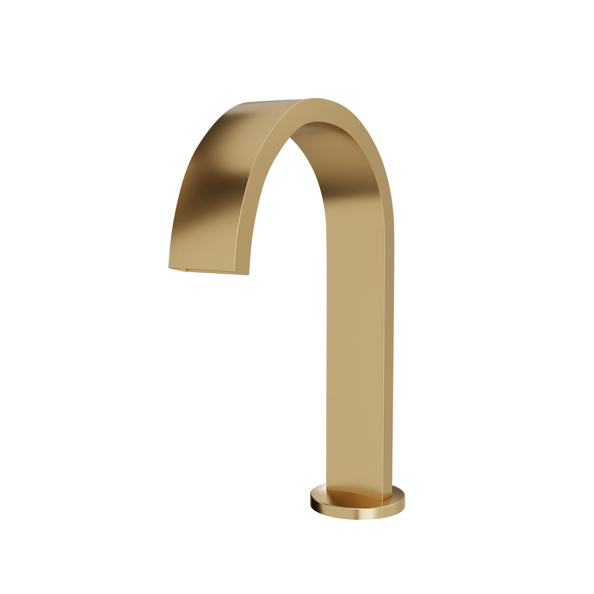 Components Basin Spout - Ribbon Brushed Brass