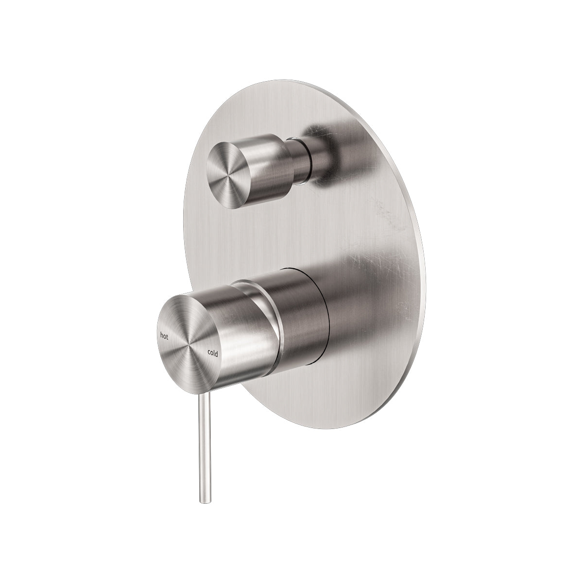 Mecca Shower Mixer With Divertor Brushed Nickel