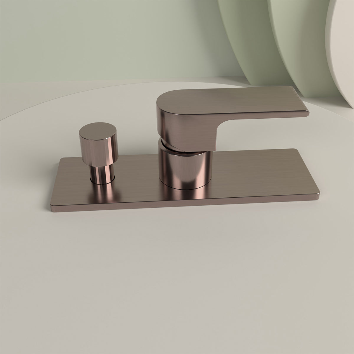 Bianca Shower Mixer With Divertor Brushed Bronze