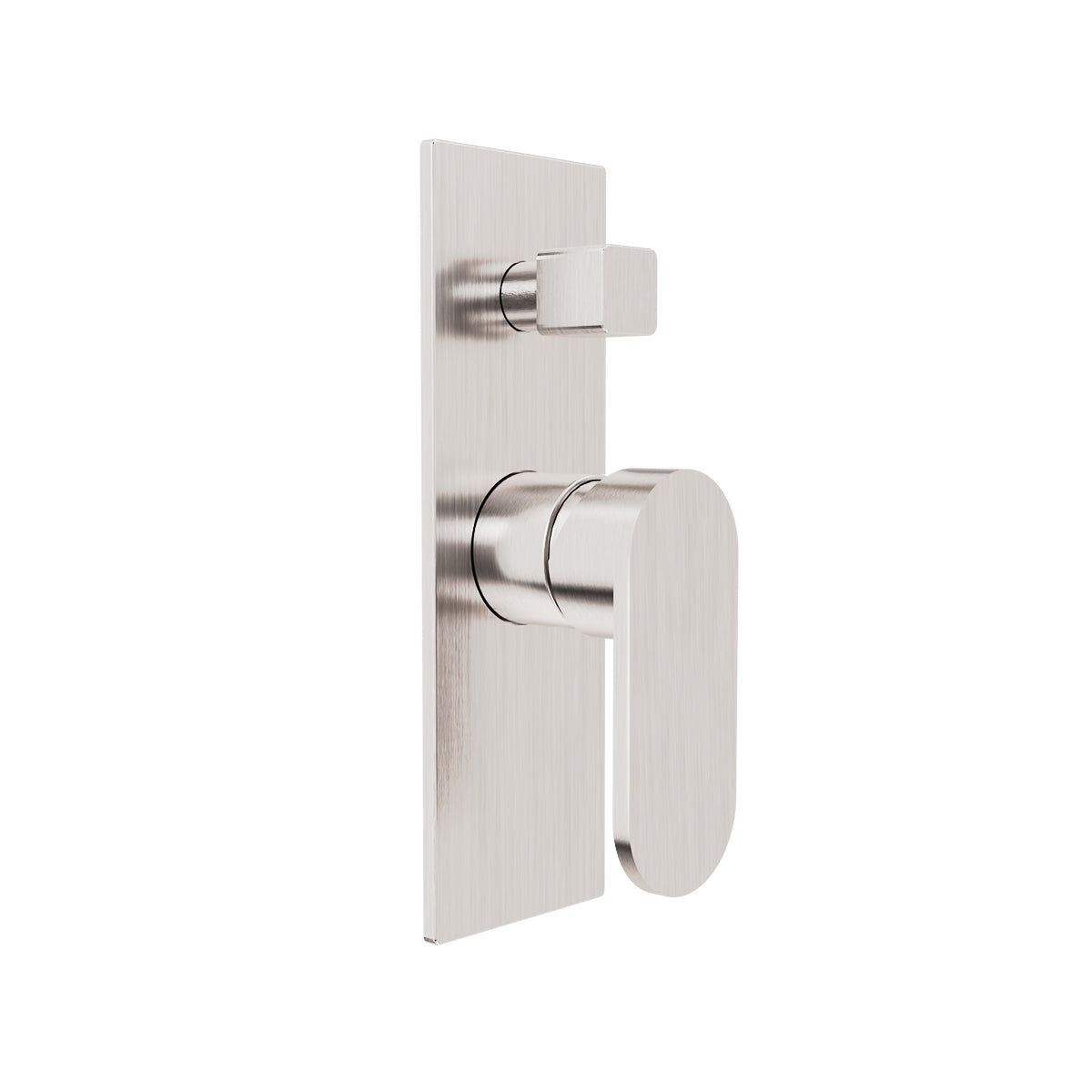 Ecco Shower Mixer With Divertor Brushed Nickel