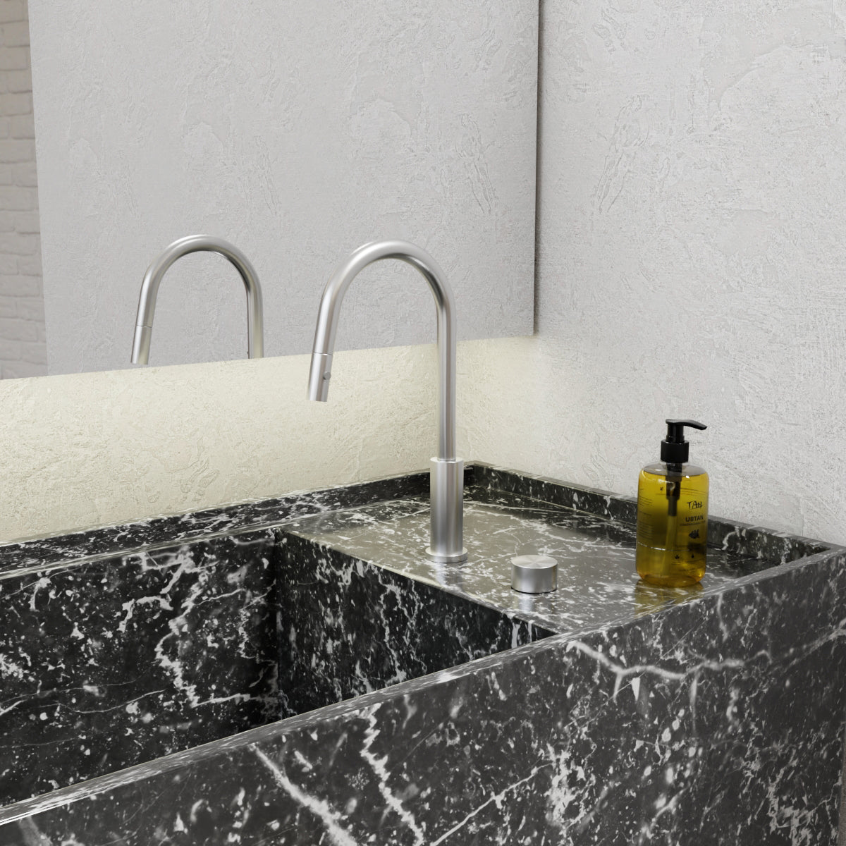 Kara Progressive Pull Out Kitchen Set Brushed Nickel