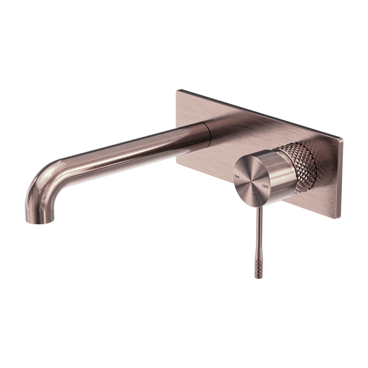 Opal Wall Basin/Bath Mixer 230mm Brushed Bronze