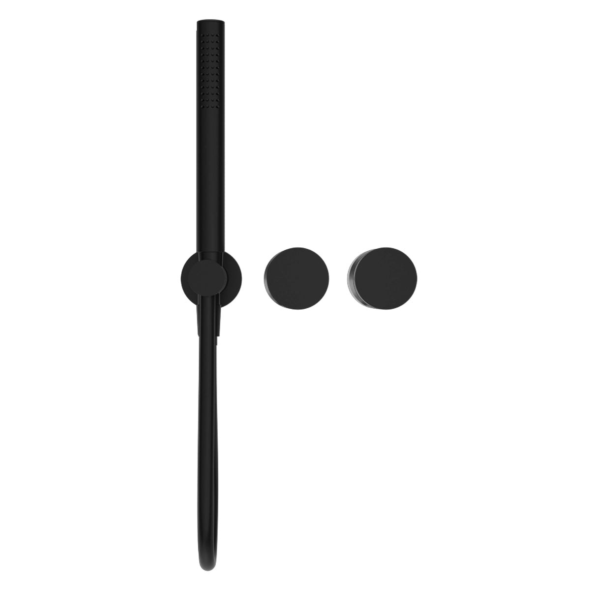 Kara Progressive Shower System Separate Plate Matte Black