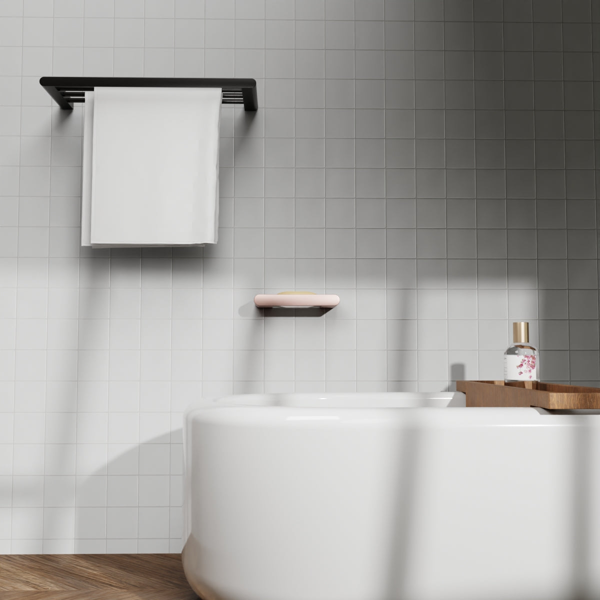 Bianca Soap Dish Holder Brushed Bronze