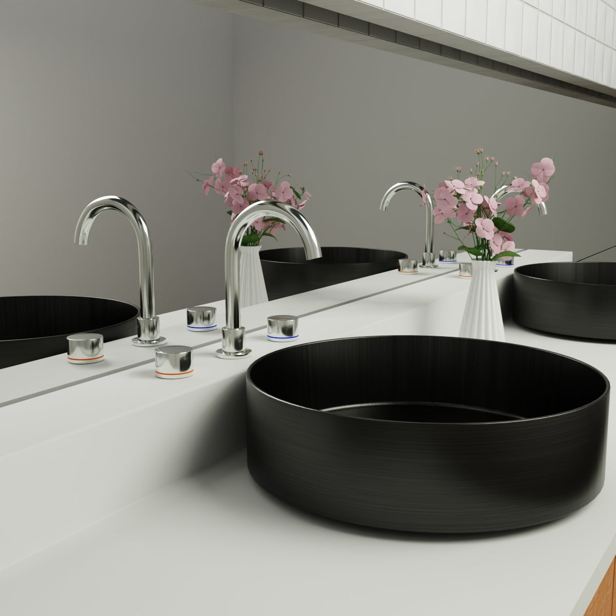 Kara Kitchen Set Chrome