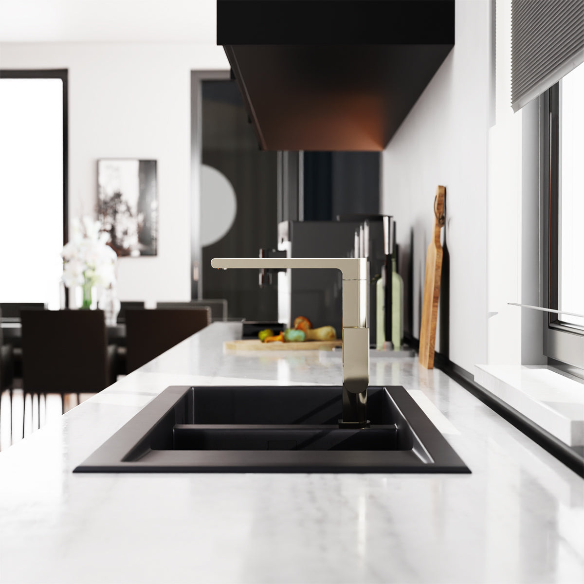 Bianca Kitchen Mixer Brushed Nickel