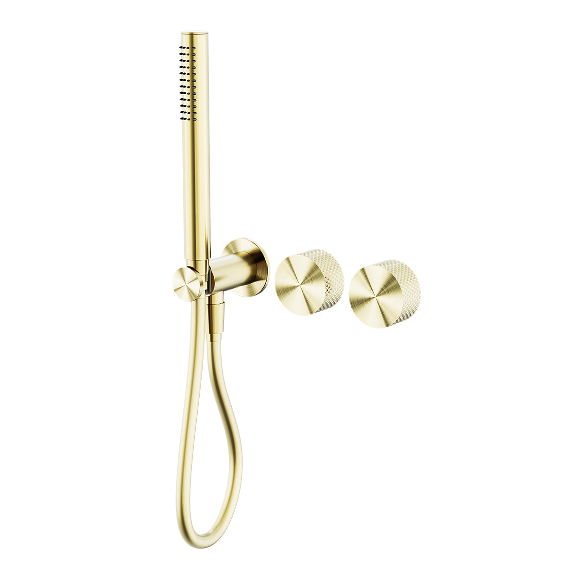 Opal Progressive Shower System Separate Plate Brushed Gold