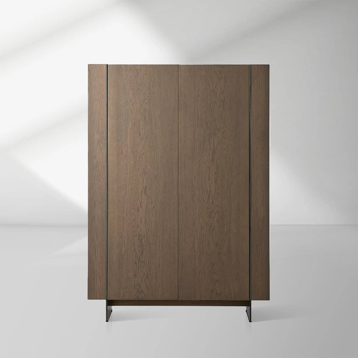 Mihaela Chestnut Wood Sideboard Buffet Storage Cabinet
