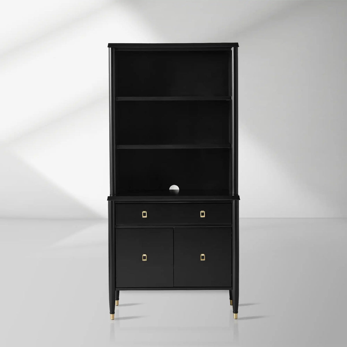 Lavenir French-Inspired Storage Hutch Modular Shelving & Cabinet