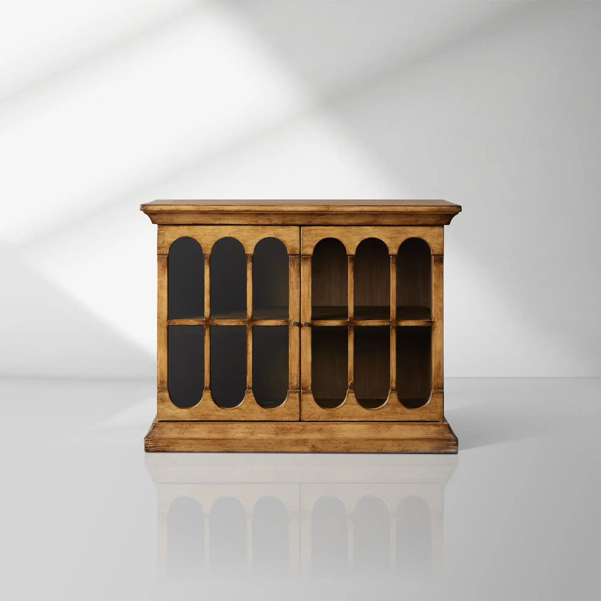 Merritt Low Dining Buffet Cabinet Solid Pine Sideboard
