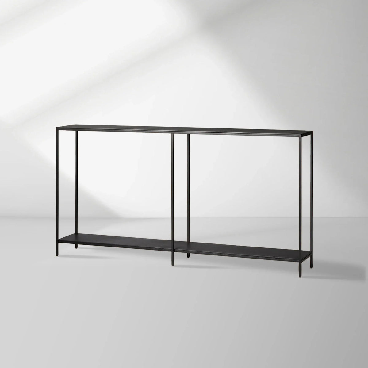 Kavali Console Table Solid Iron Frame Entrance Side Table