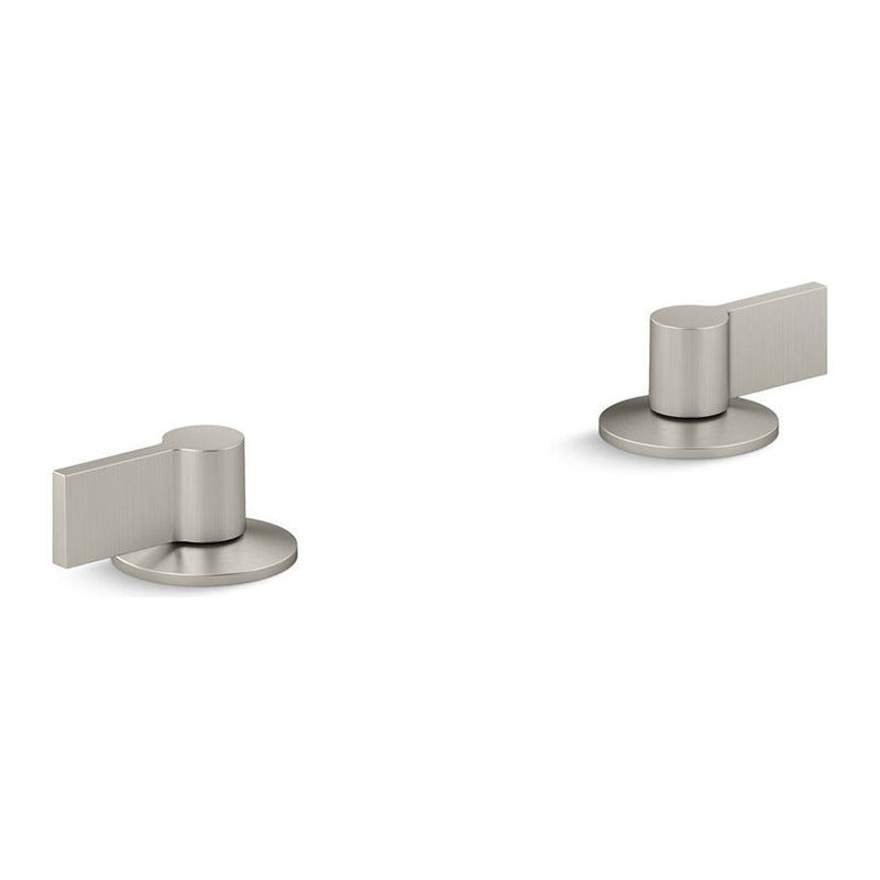 Components Top Assembly Lever Handles Brushed Nickel