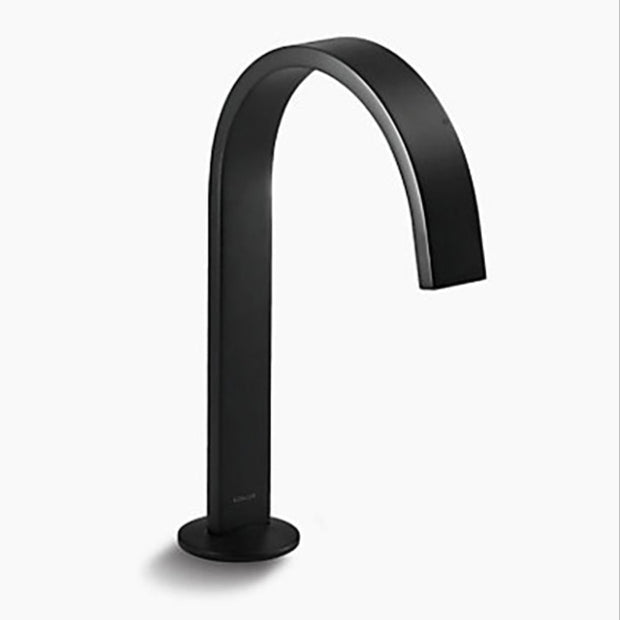 Components Basin Spout - Ribbon Matte Black