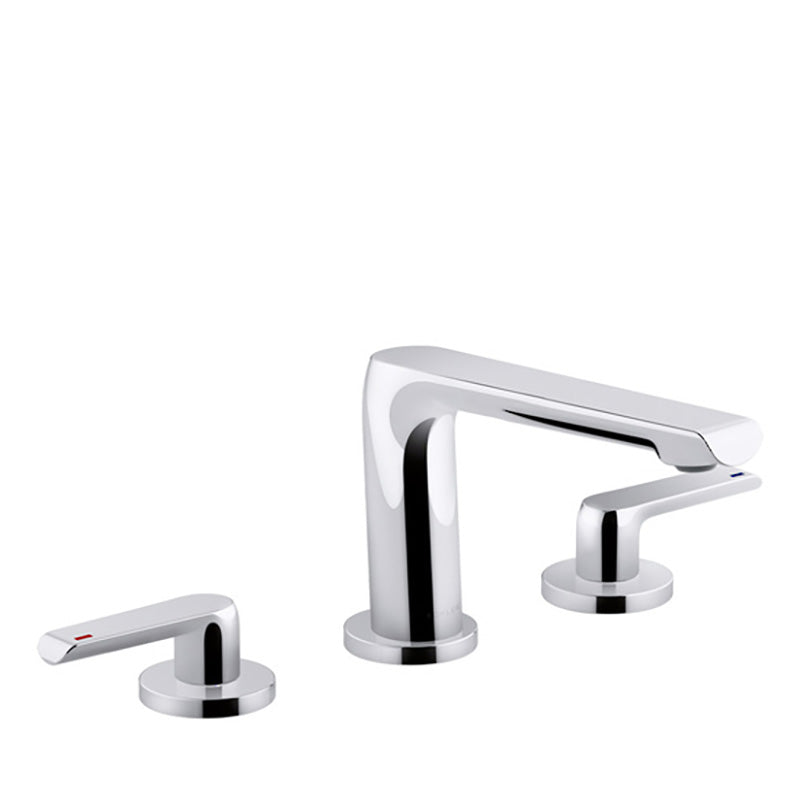 Avid Tile Insert Assembly Bench Bathroom Tapware Mounted Sets Polished Chrome 97363T-4E-CP