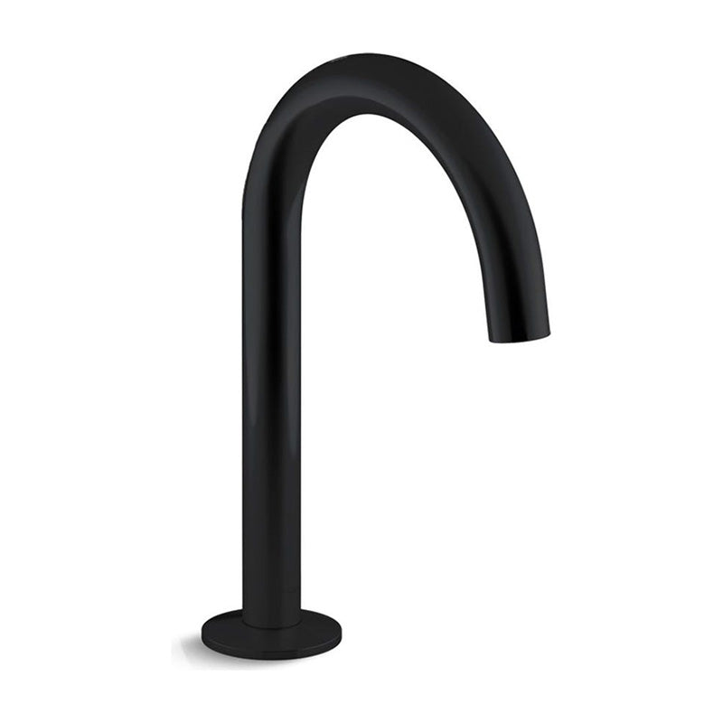 Components Hob Mount Bath Spout - Tube Matte Black