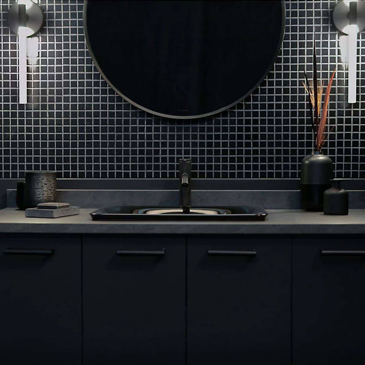 Components Single Lever Basin Mixer Brushed Brass 77958T-4AND-2MB