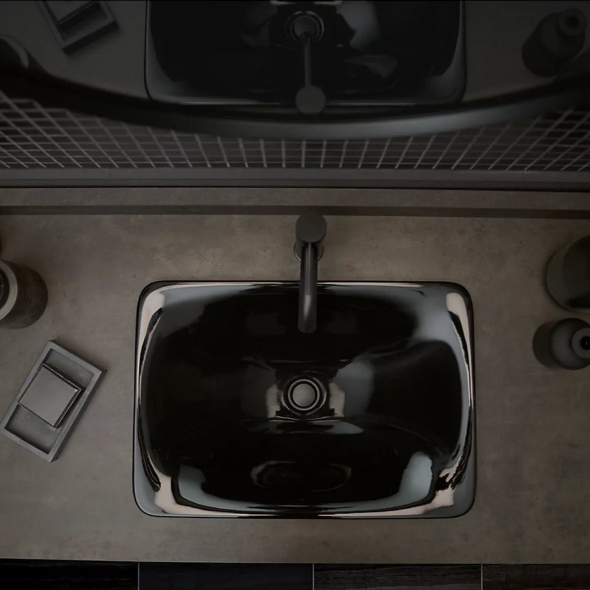 Components Single Lever Basin Mixer Brushed Brass 77958T-4AND-2MB