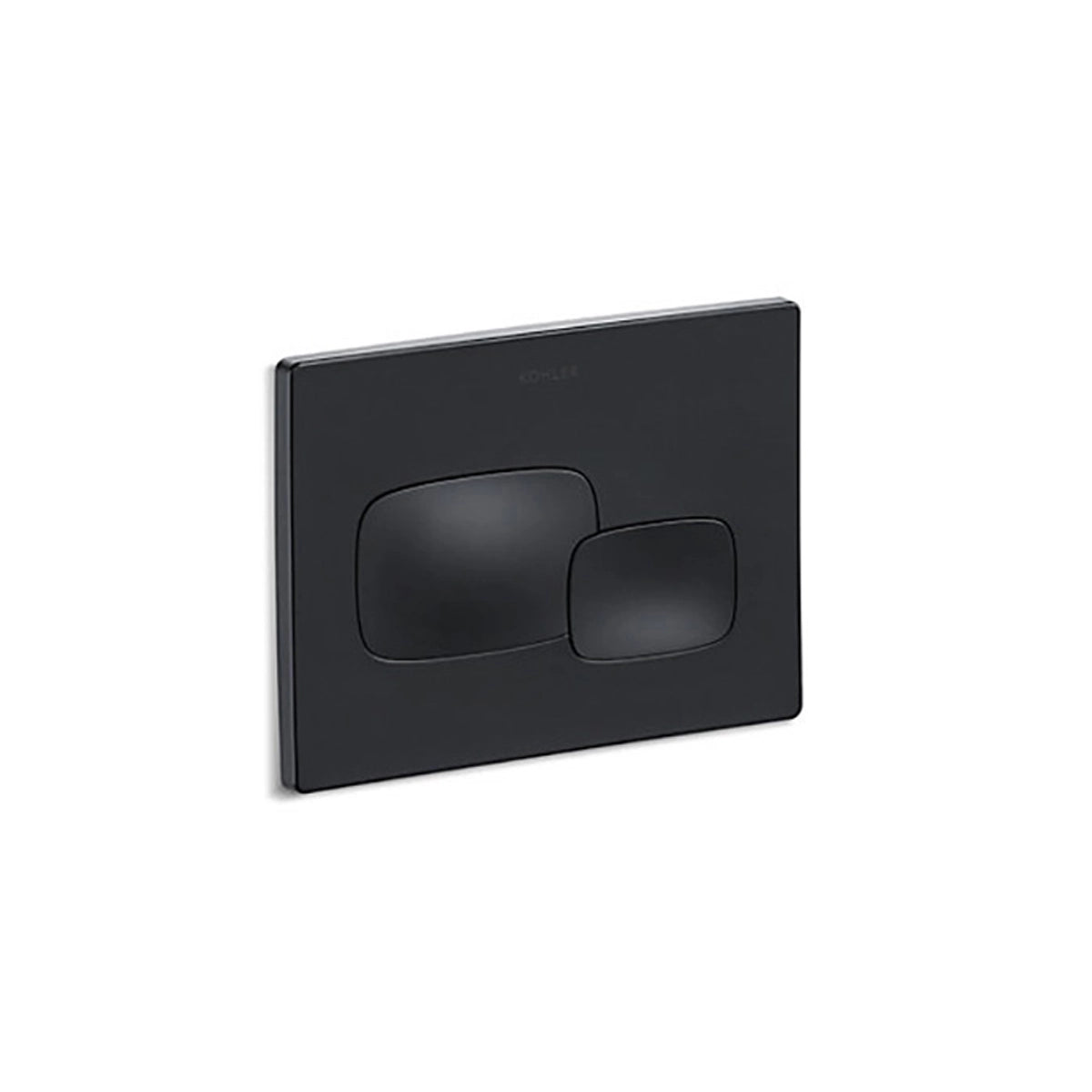 Pebble Pneumatic Face Plate in Blacked Bronze