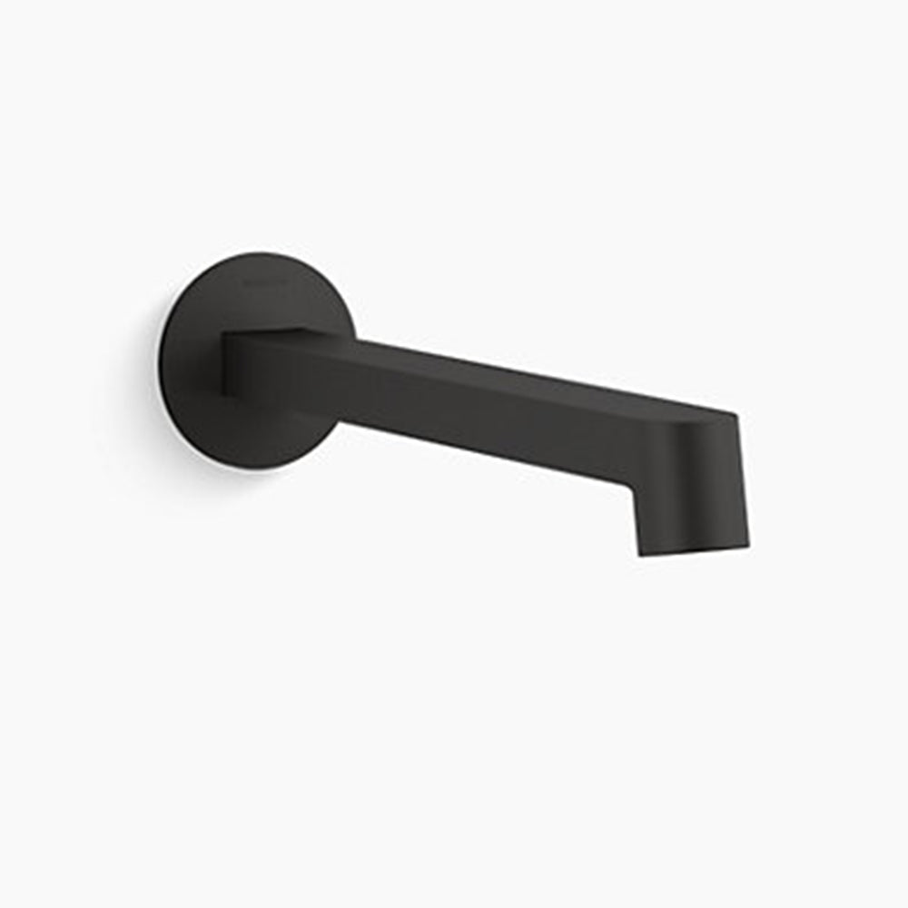 Components Row Basin Spout - Matte Black