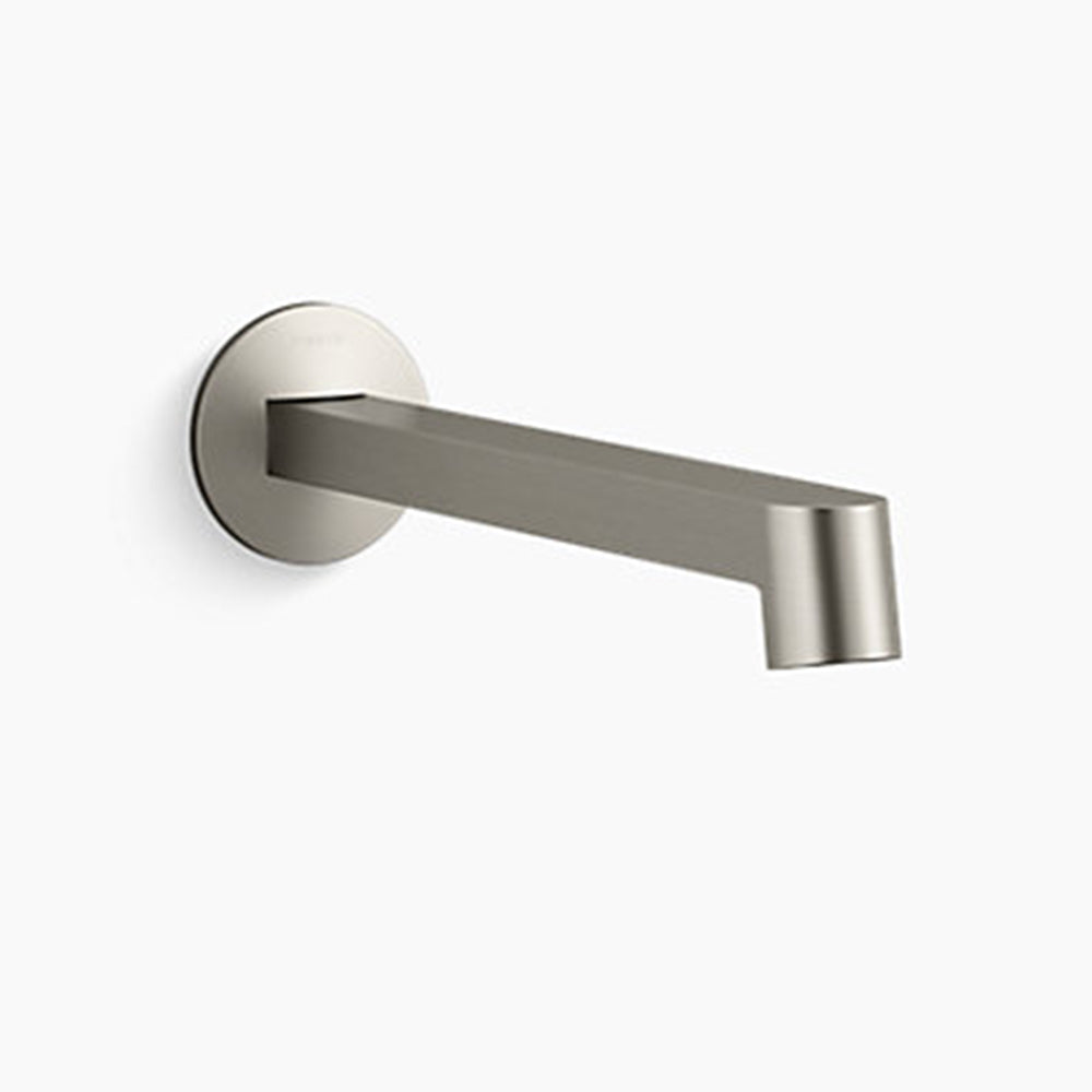 Components Row Basin Spout - Brushed Nickel