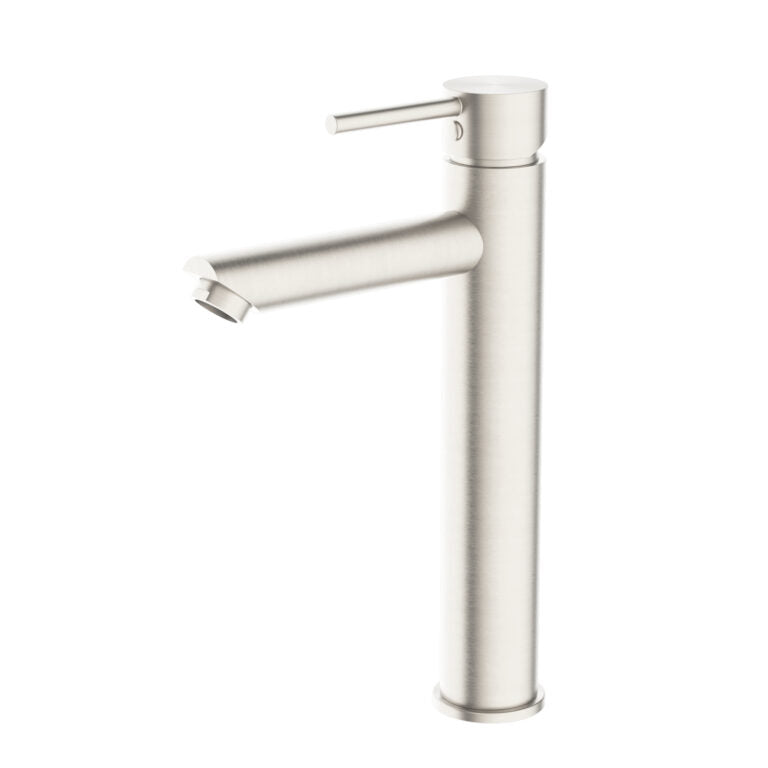 Dolce Tall Basin Mixer Brushed Nickel