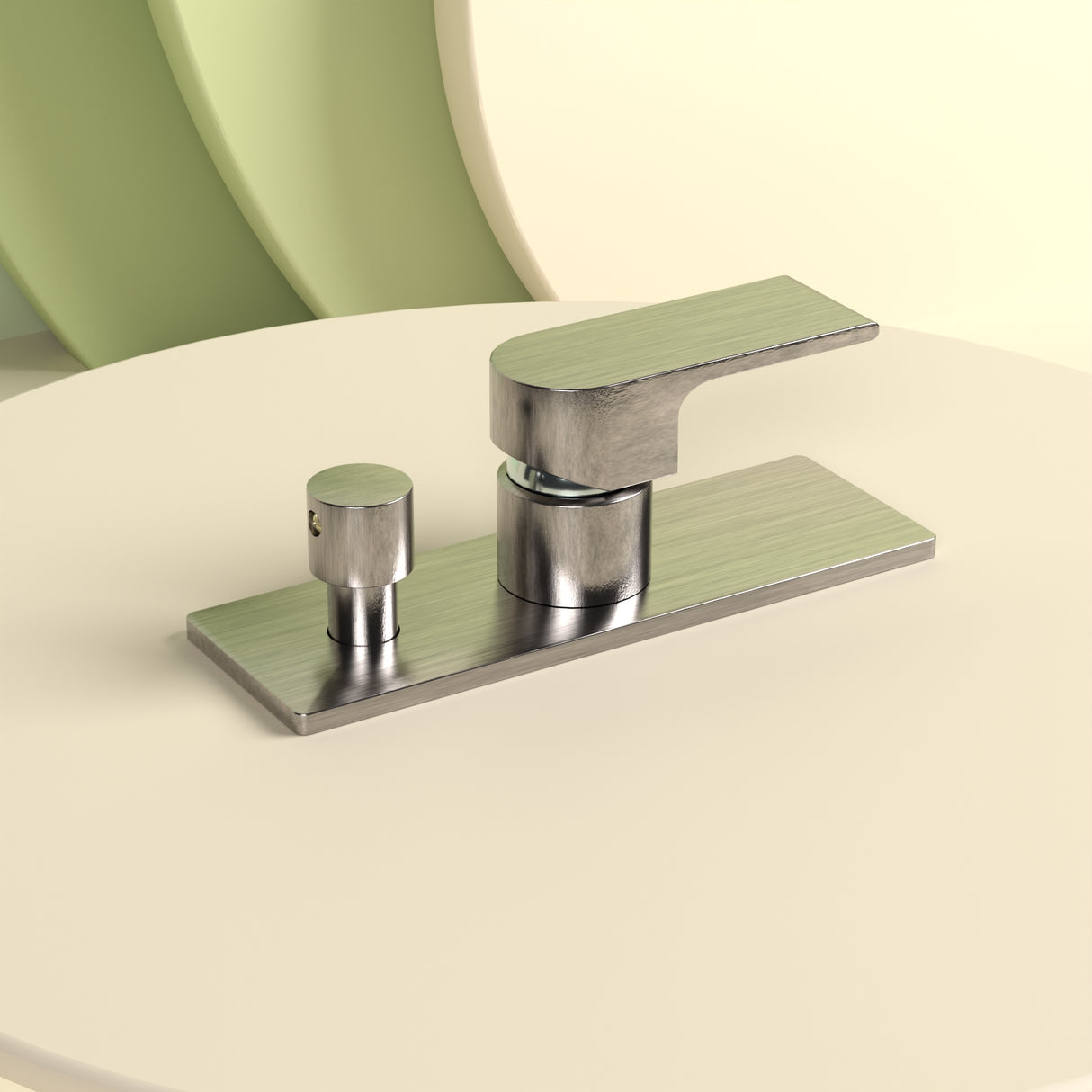 Bianca Shower Mixer With Divertor Gun Metal