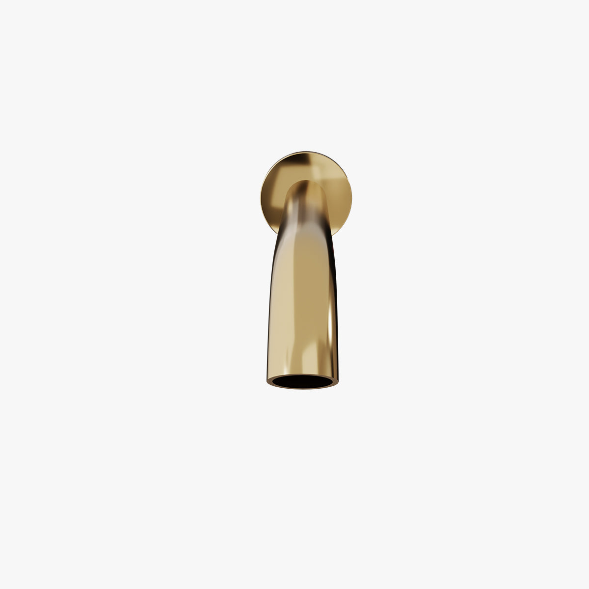 Components Wall Mount Bath Spout - Brushed Brass