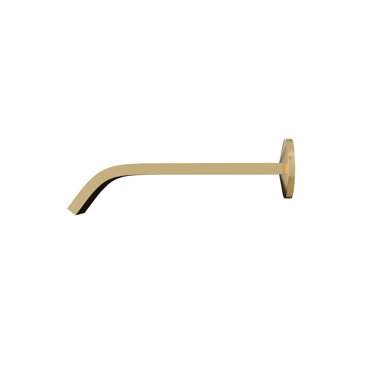 Components Ribbon Basin Spout - Brushed Brass
