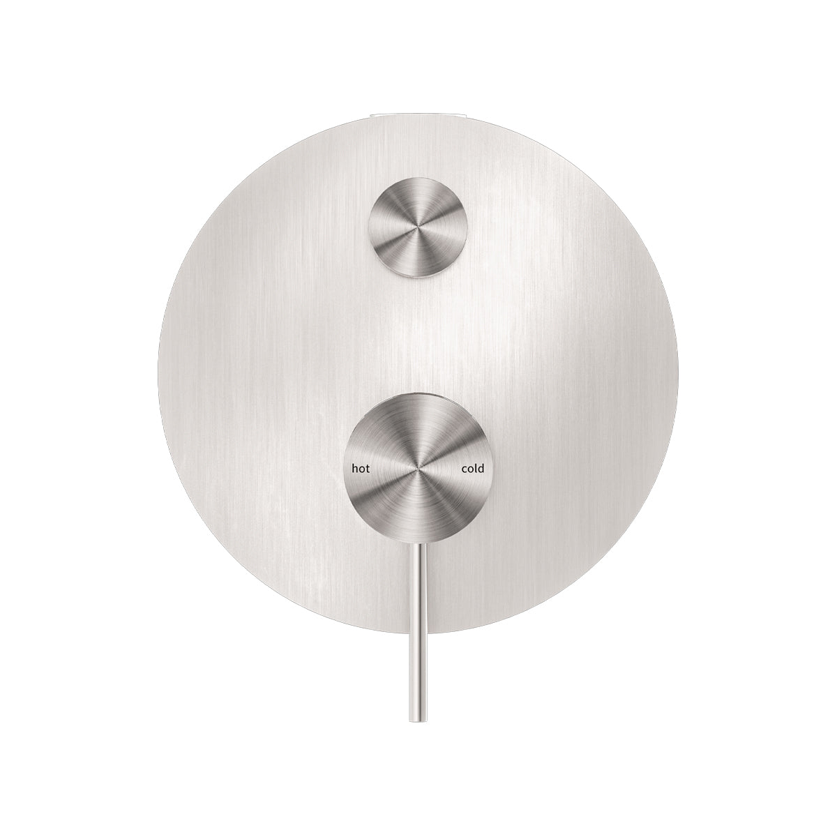 Mecca Shower Mixer With Divertor Brushed Nickel