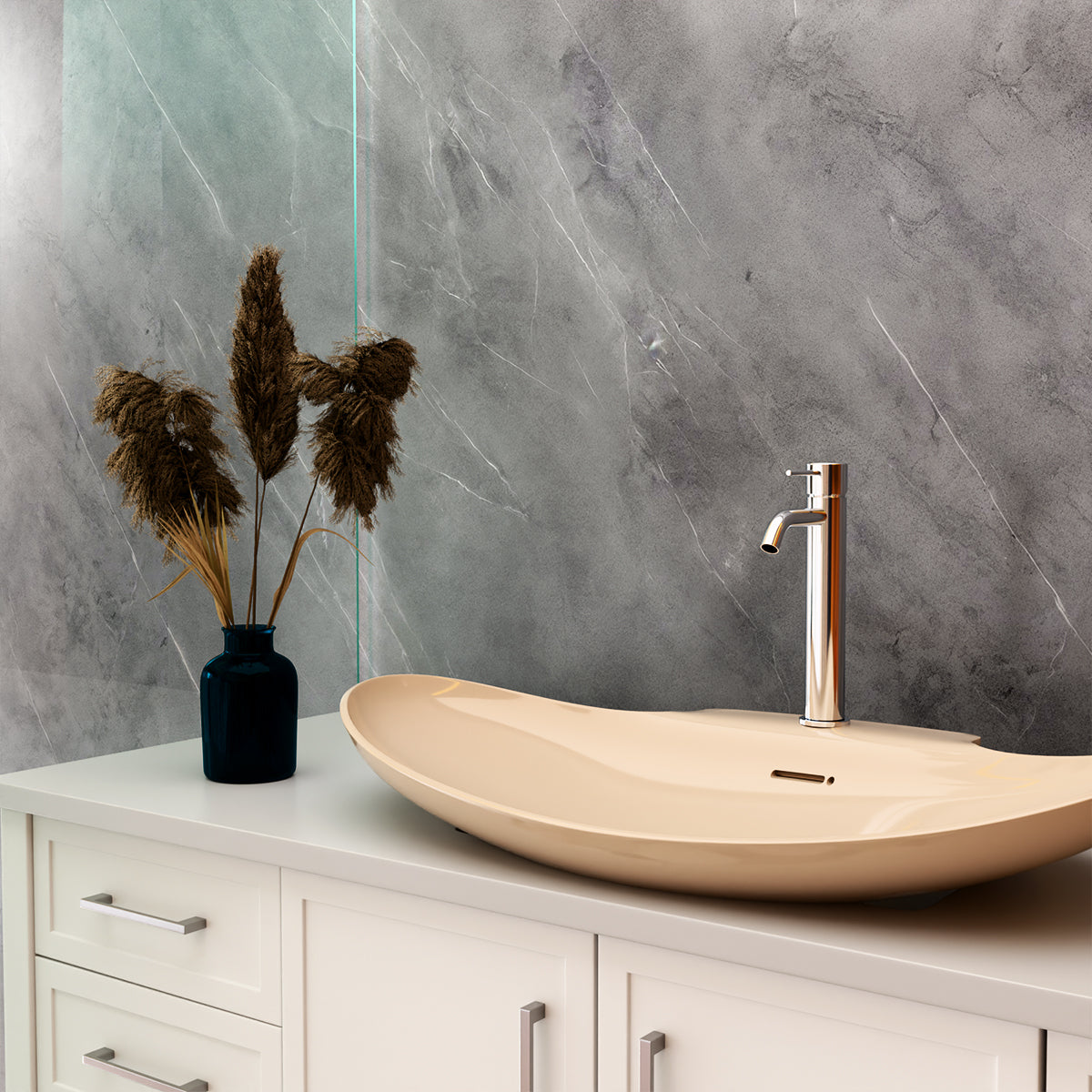 Mecca Tall Basin Mixer Chrome