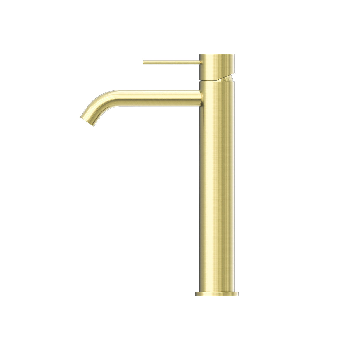 Mecca Tall Basin Mixer Brushed Gold