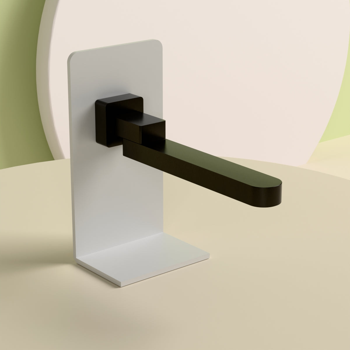 Bianca Swivel Bath Spout Only Matte Black