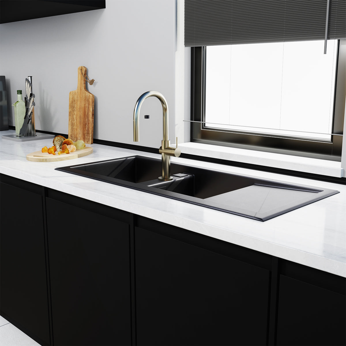 Crue Kitchen Mixer Vibrant Stainless