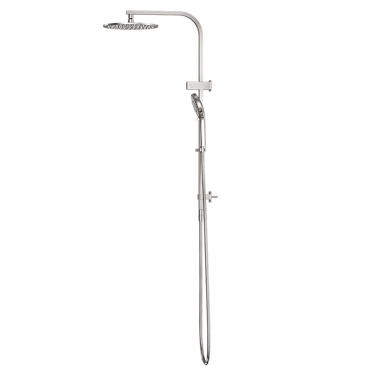 BIANCA TWIN SHOWER BRUSHED NICKEL