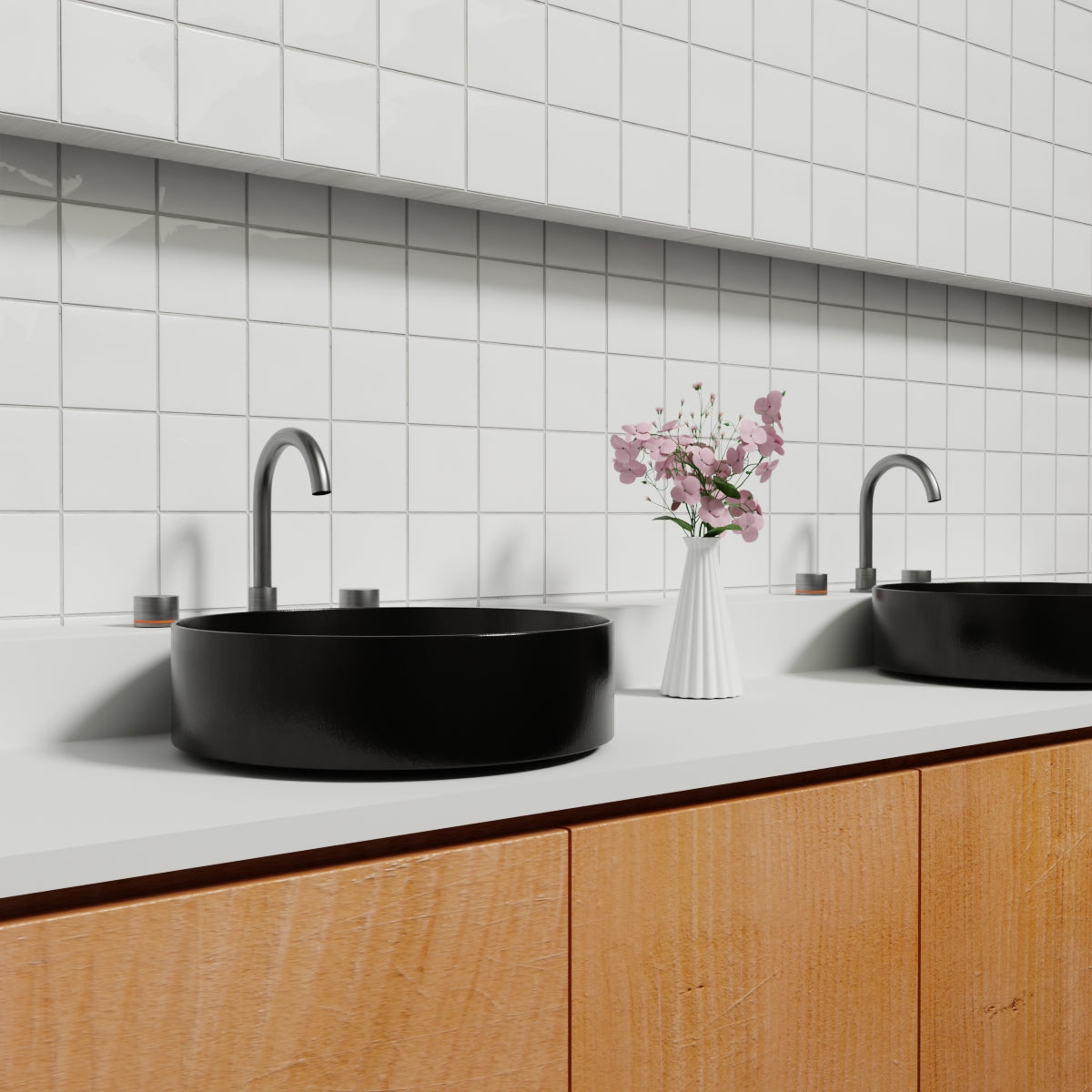 Kara Kitchen Set Gun Metal