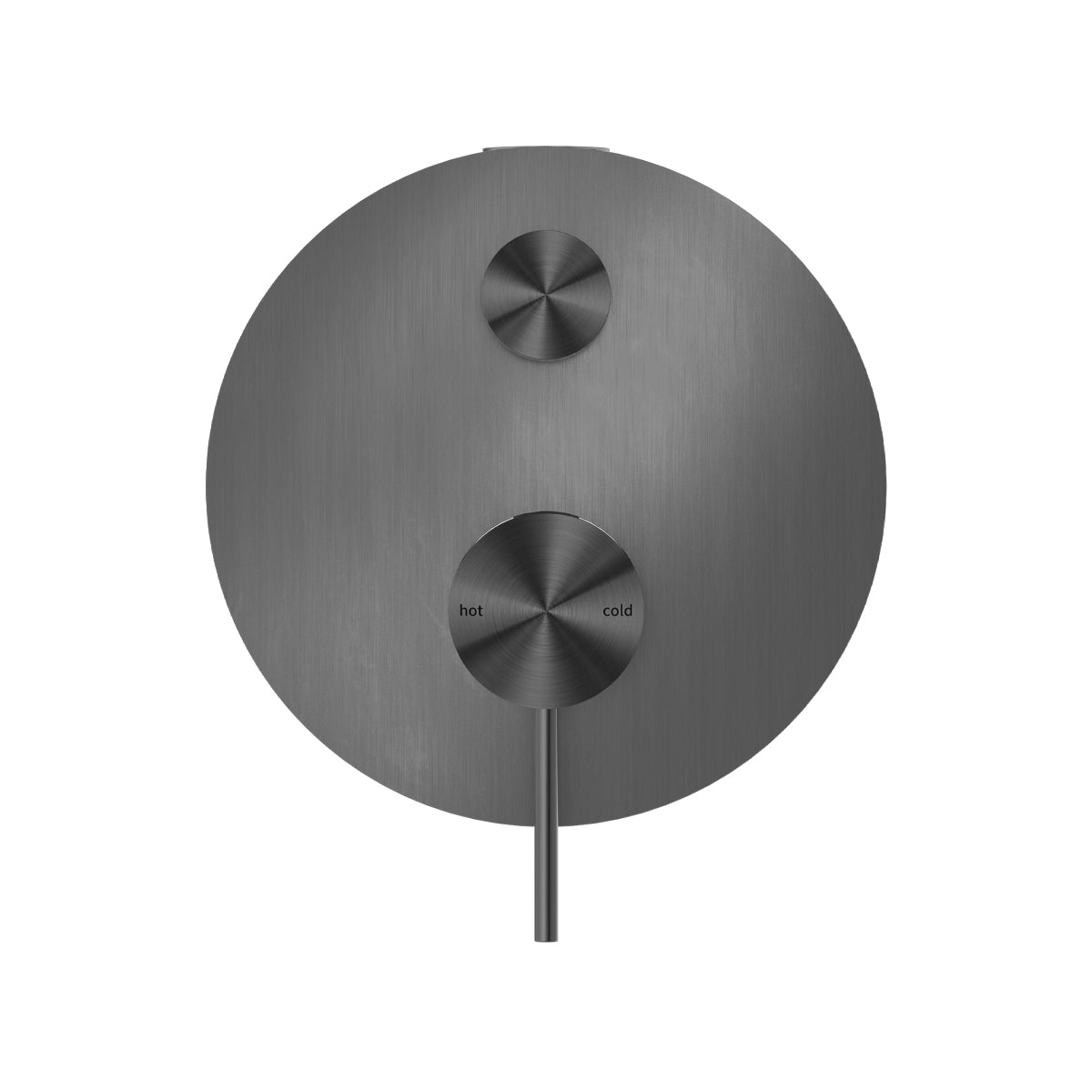 Mecca Shower Mixer With Divertor Gun Metal