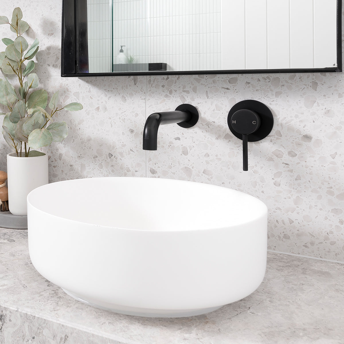 Dolce Shower Mixer Matte Black