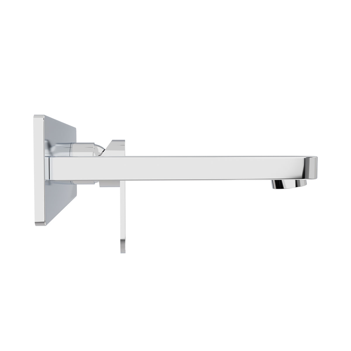 Ecco Wall Basin/Bath Mixer Chrome