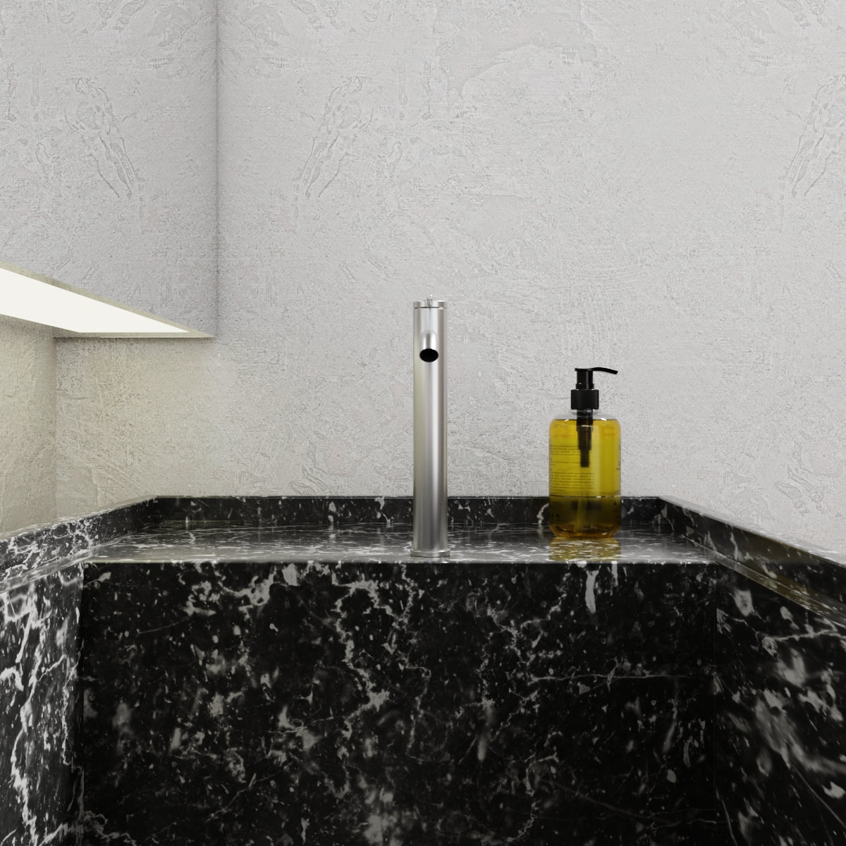 Components Super Tall Single Lever Basin Mixer - Brushed Nickel